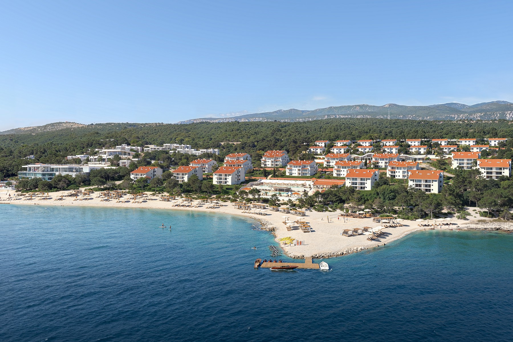 Mövenpick Resort & Spa, Kvarner Bay — beachfront and Adriatic sea view