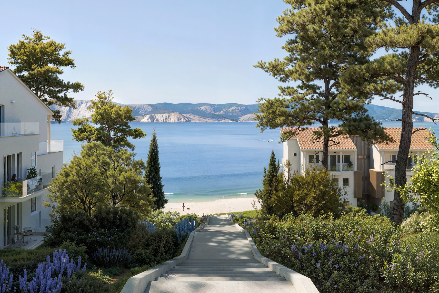Mövenpick Kvarner Bay — terrace and sea outlook